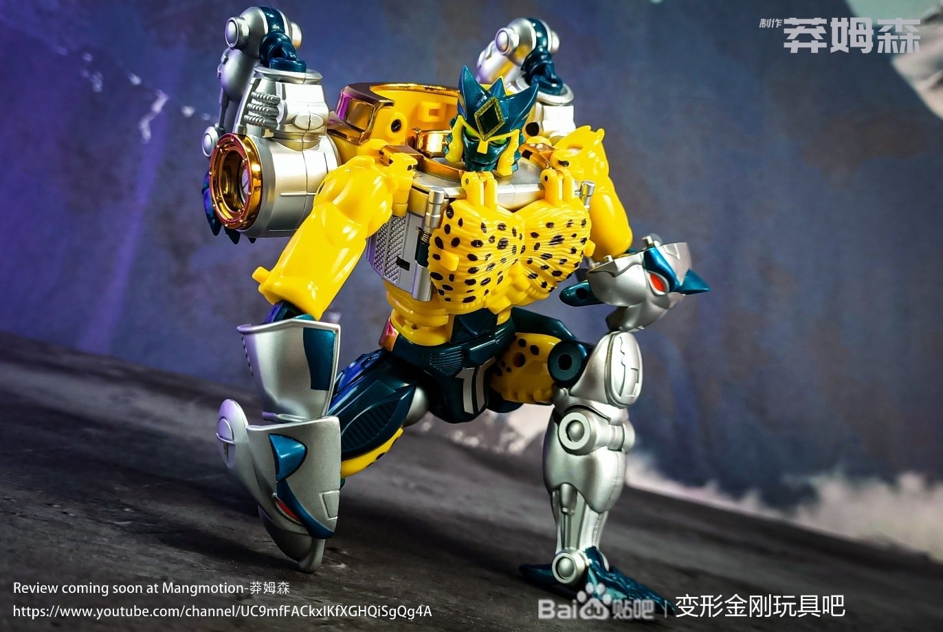 TransArt BWM-03 Metal Leopard Commander Transmetal Cheetor